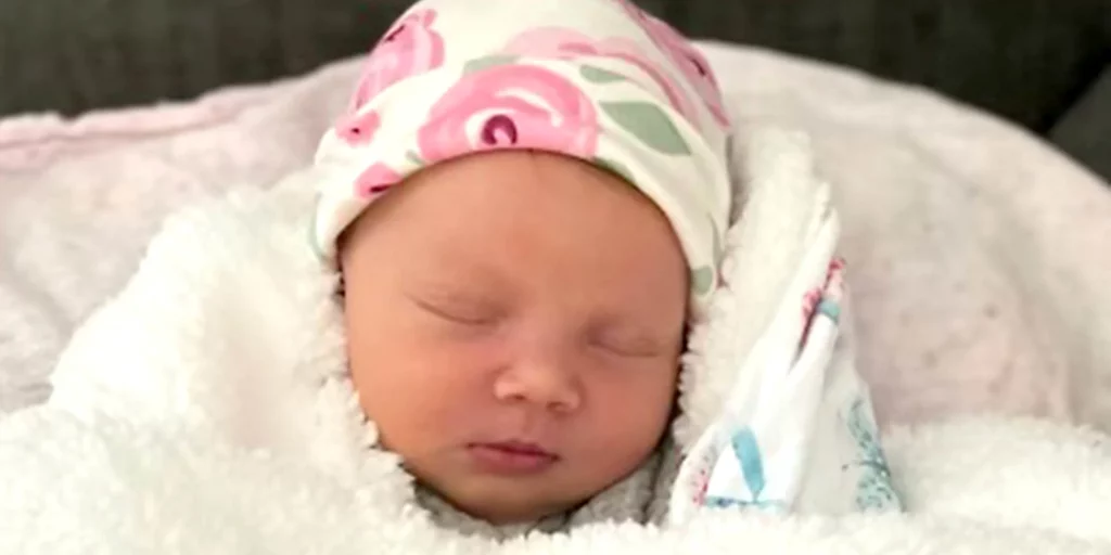 Baby girl sleeping